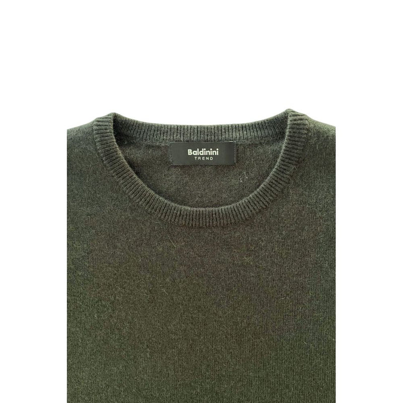 Baldinini Trend Green Cashmere Sweater - Stylish Comfort