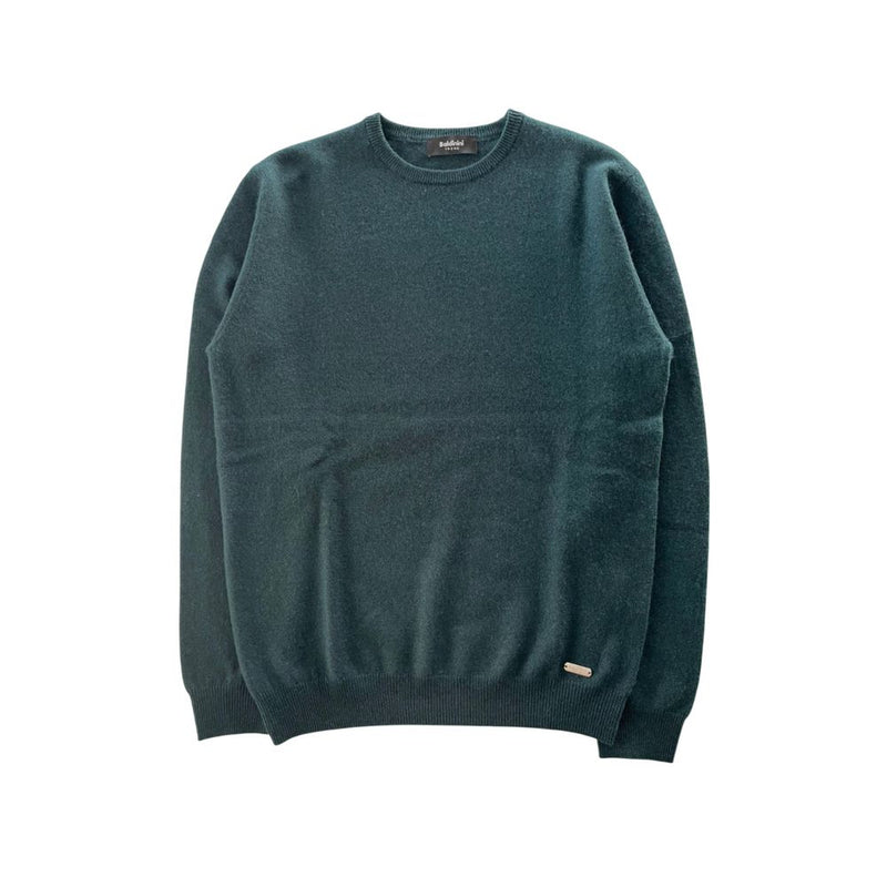 Baldinini Trend Green Cashmere Sweater - Luxurious Comfort