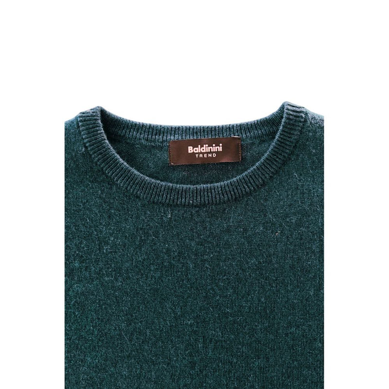 Baldinini Trend Green Cashmere Sweater - Luxurious Comfort