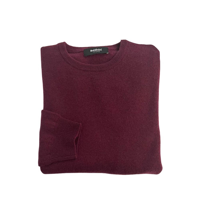 Baldinini Trend Red Cashmere Sweater - Luxurious Comfort