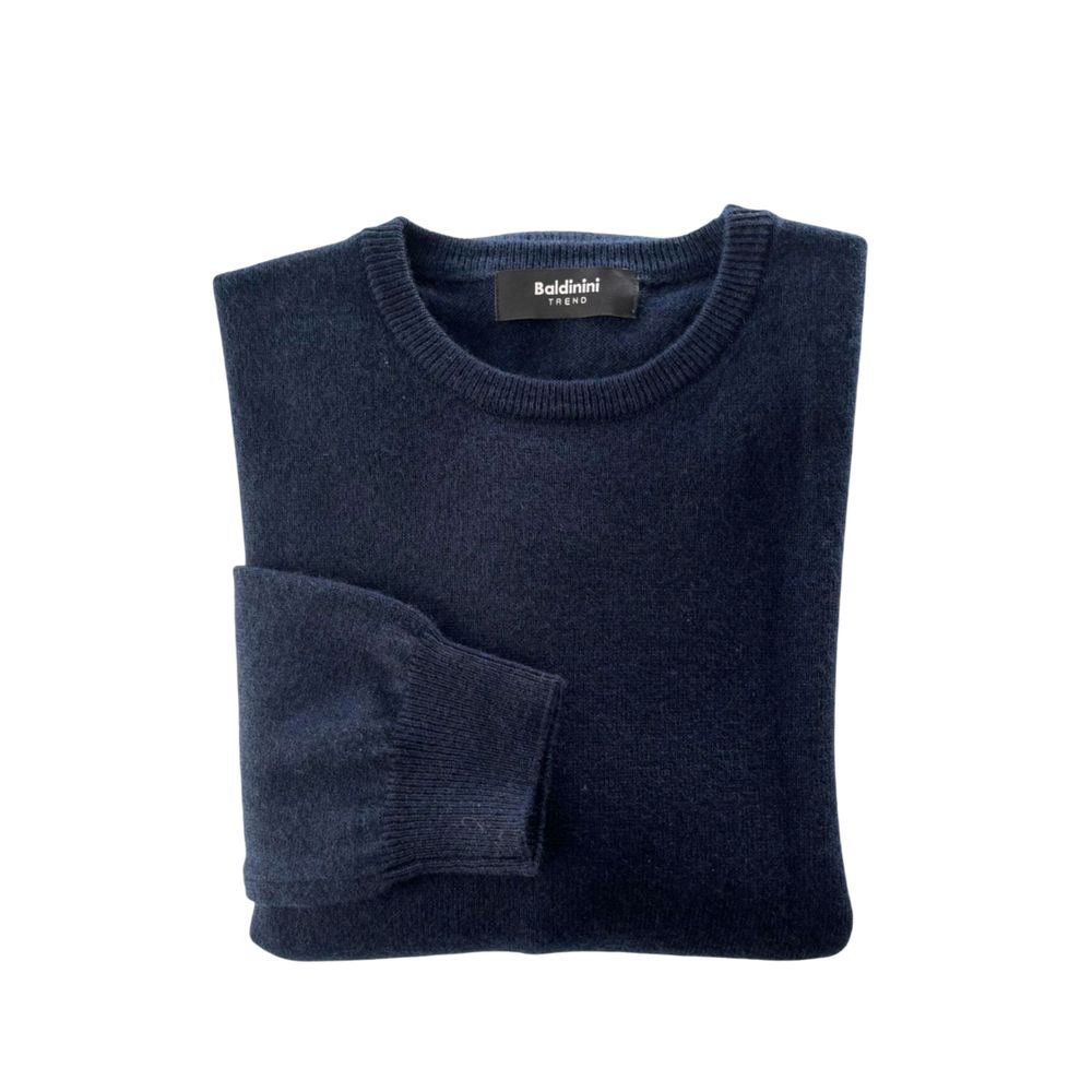 Baldinini Trend Blue Cashmere Sweater for Men