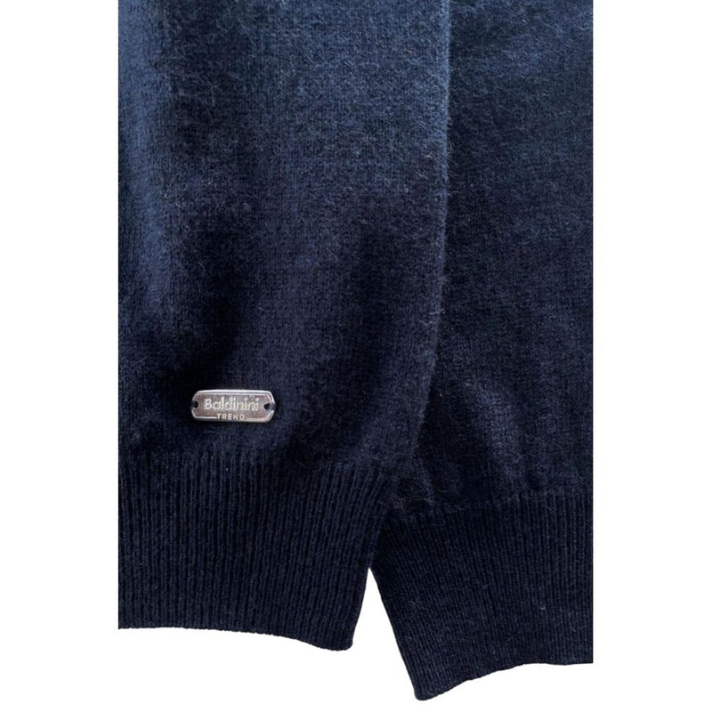 Baldinini Trend Blue Cashmere Sweater - Luxury Comfort