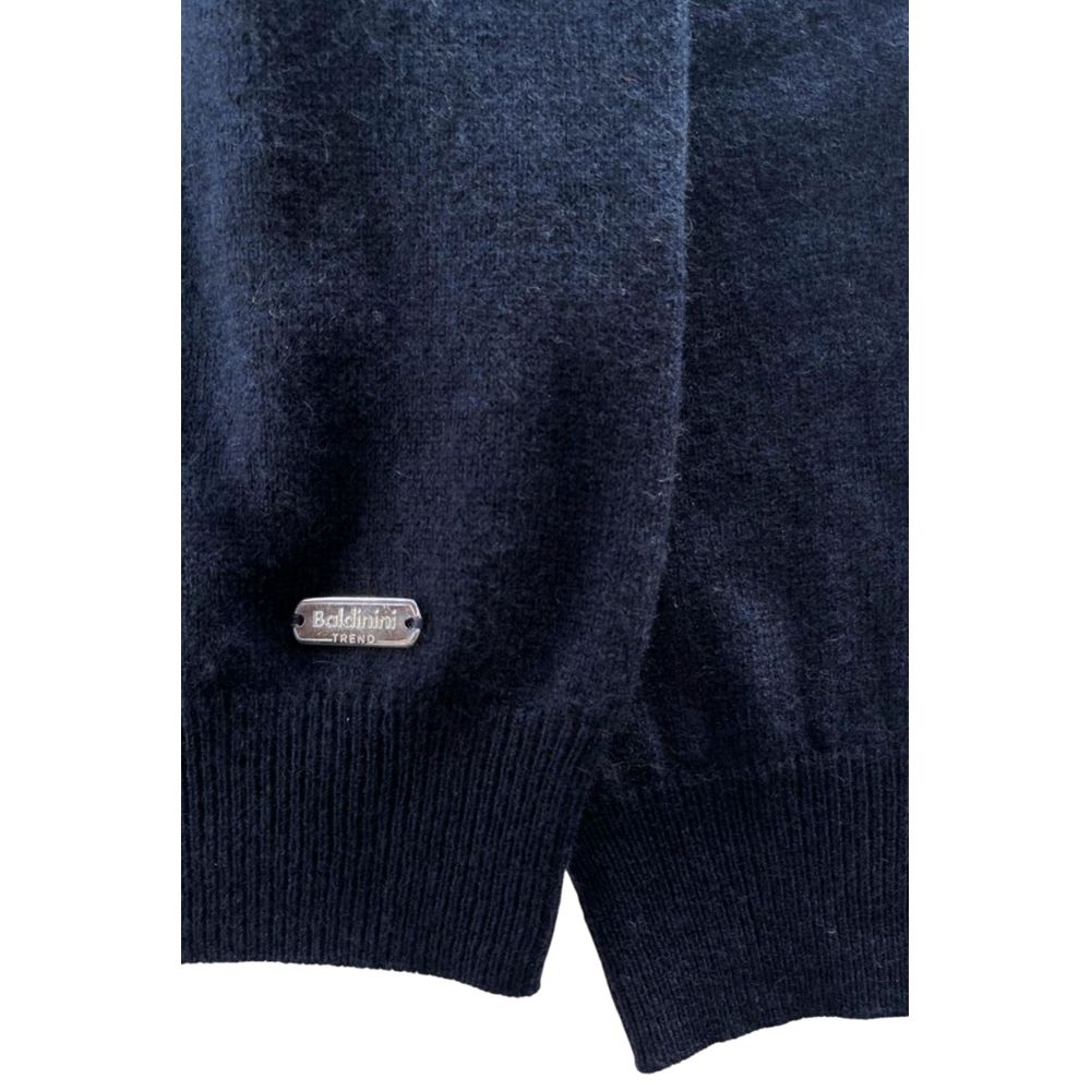 Baldinini Trend Blue Cashmere Sweater for Men