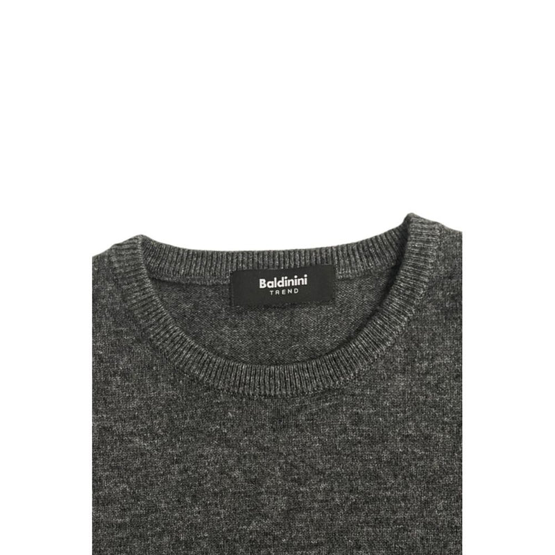 Baldinini Trend Gray Cashmere Sweater - Luxurious Comfort