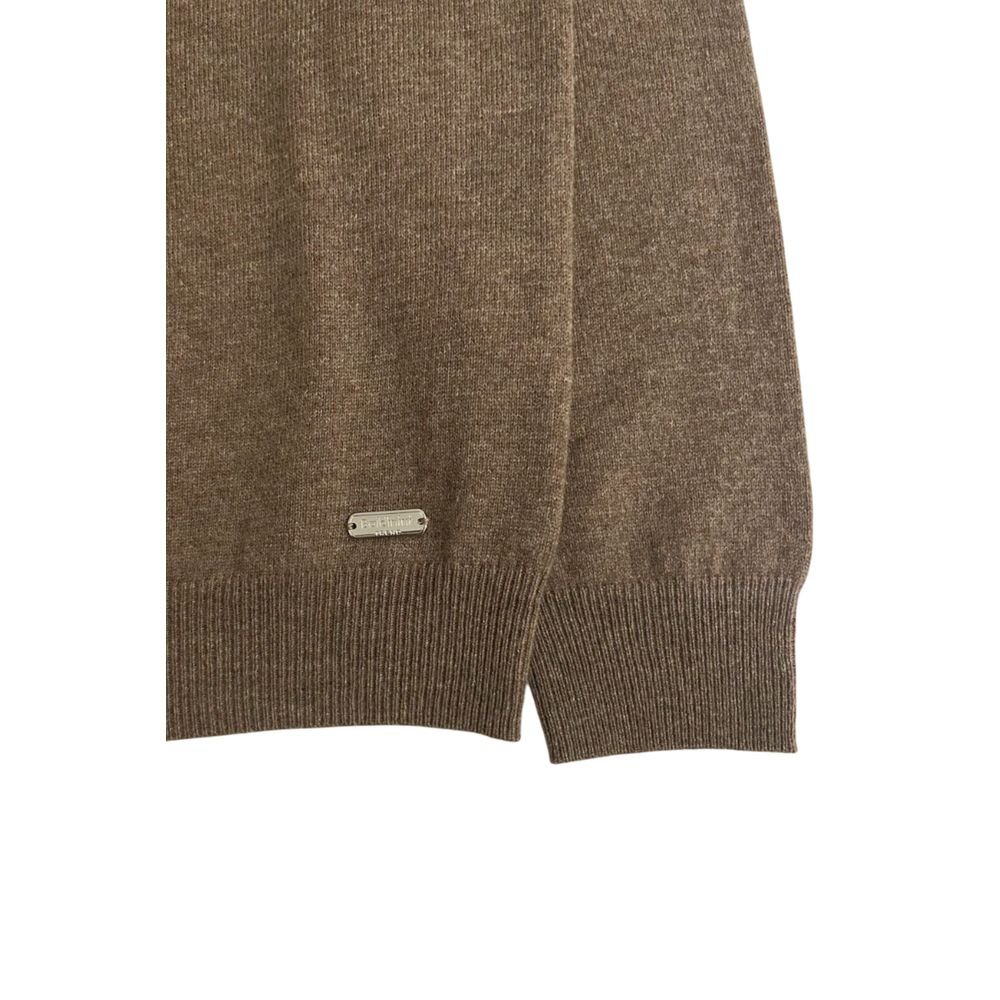 Baldinini Trend Pull en Cachemire Marron - Élégance et Confort