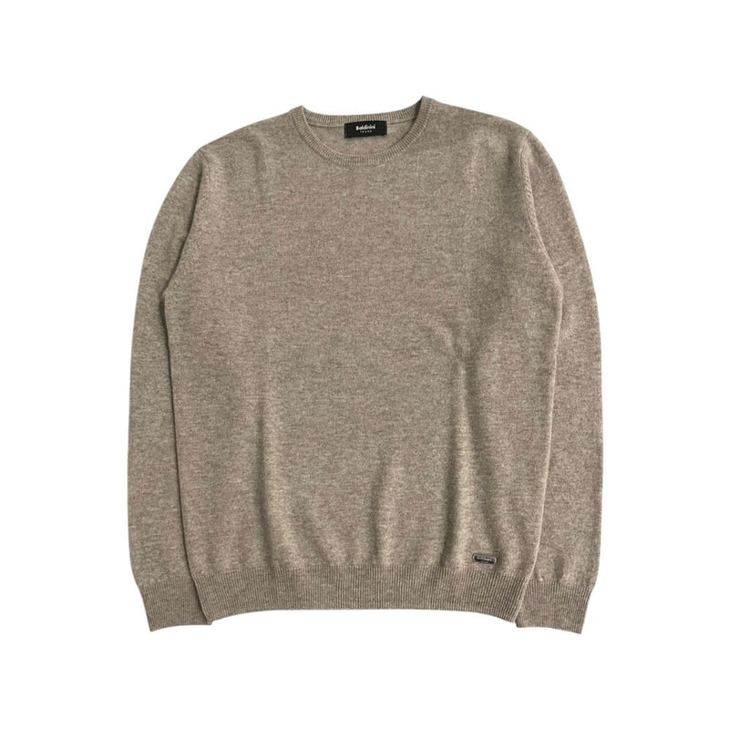 Baldinini Trend Beige Cashmere Sweater - Stylish Comfort