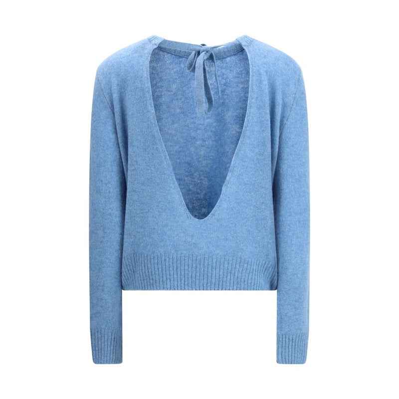 Marni Light Blue Cashmere Sweatshirt for Women - Elegant Comfort