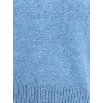 Sweat-shirt Marni bleu clair en cachemire