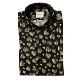 Bagutta Multicolor Cotton Shirt - Slim Fit with Fantasy Print
