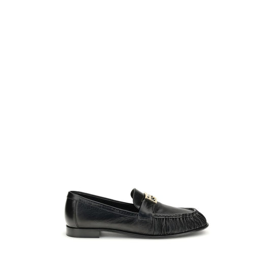 Mocassins Fendi Bos Taurus en cuir de veau noir