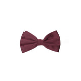 Nœud papillon en soie bordeaux Dolce &amp; Gabbana