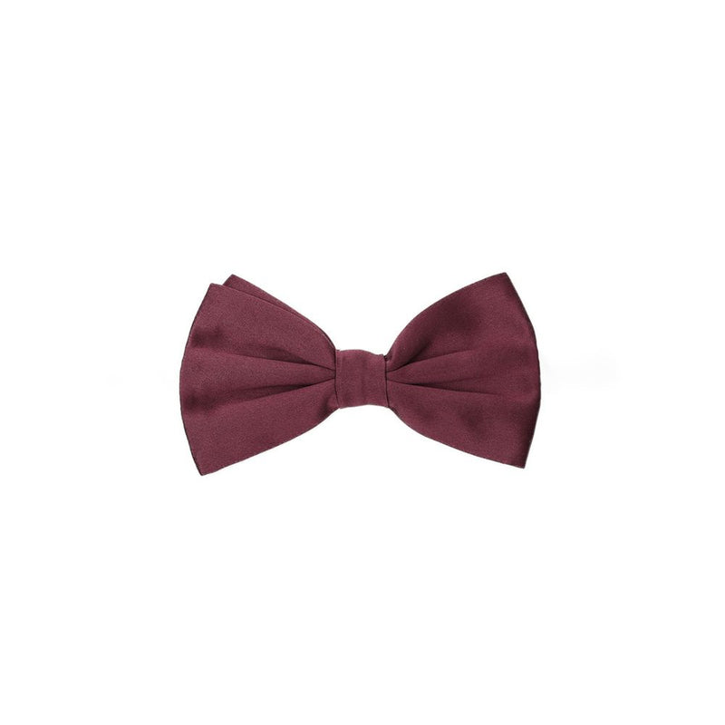 Nœud papillon en soie bordeaux Dolce &amp; Gabbana