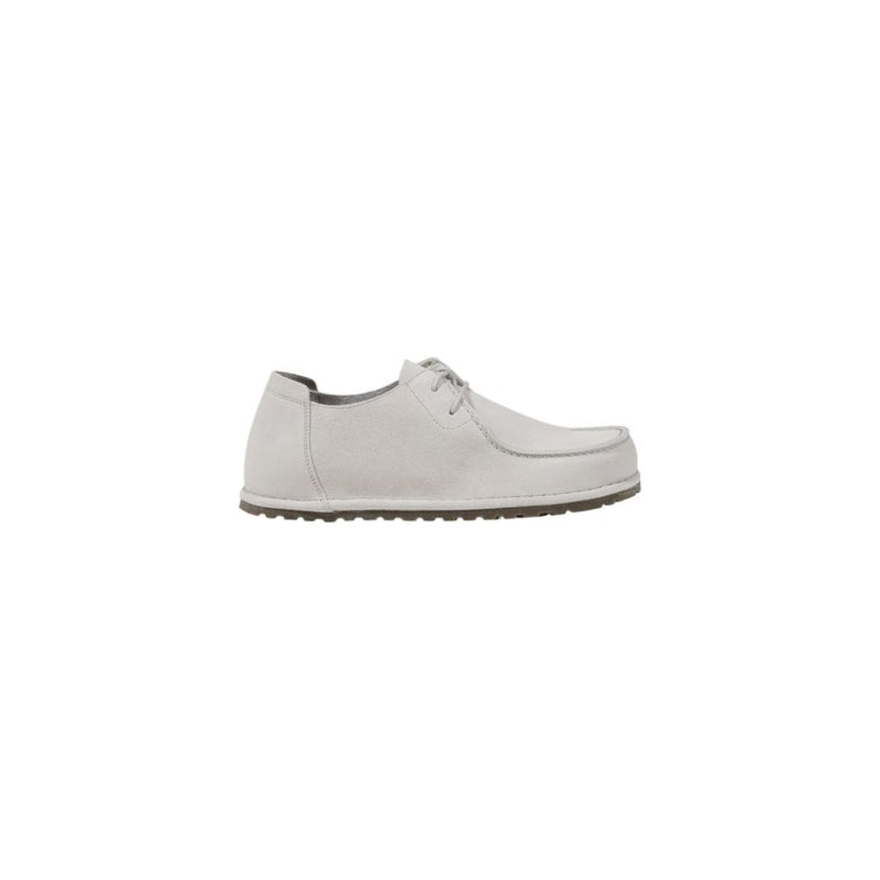 Birkenstock Utti Lace White Leather Slip-On Loafers for Men