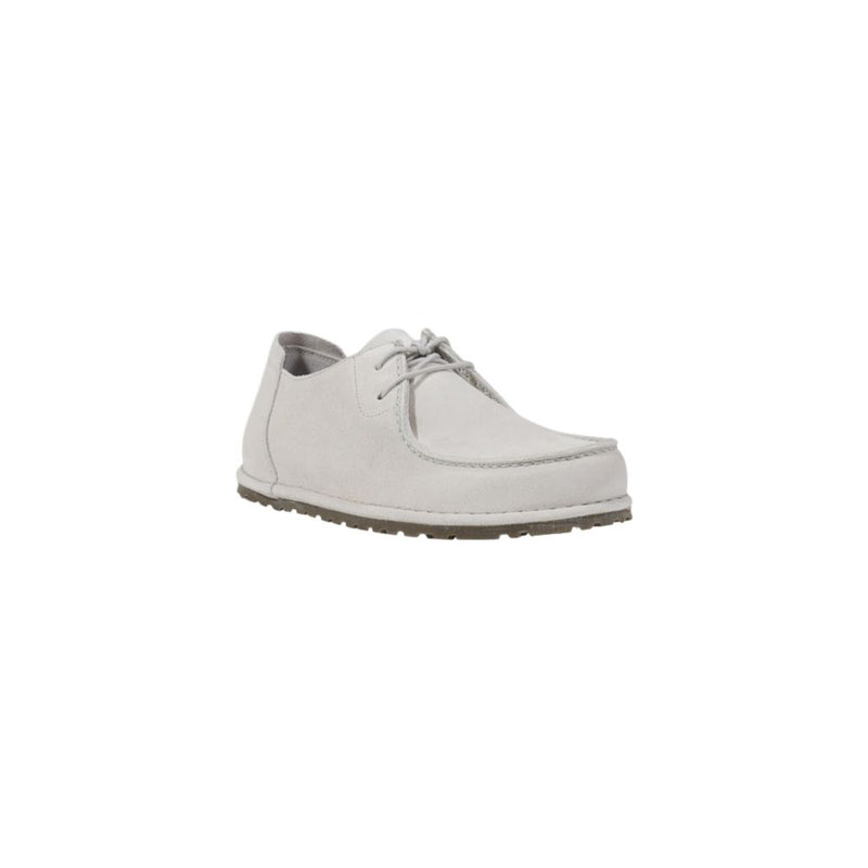 Birkenstock Utti Lace White Leather Slip-On Loafers for Men