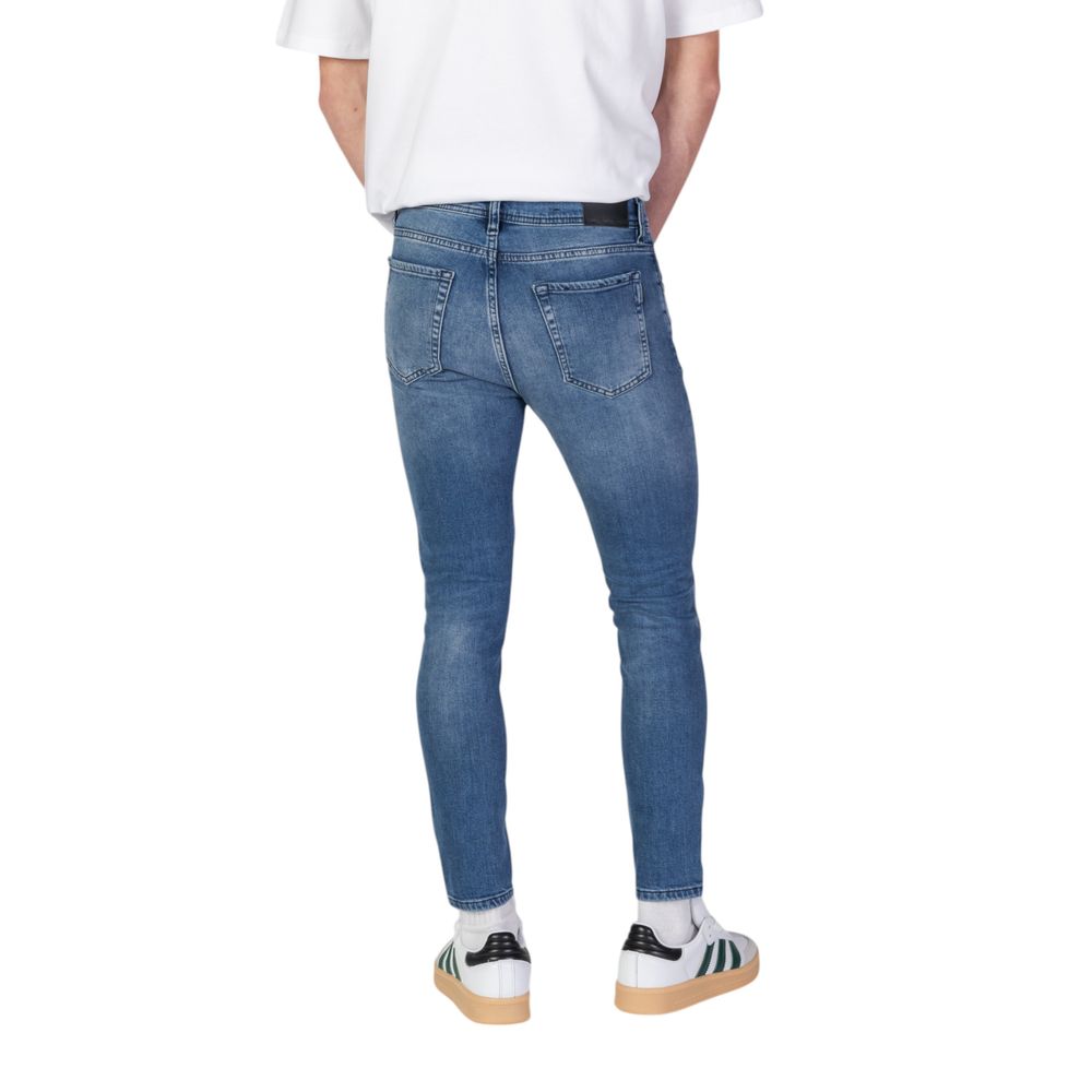 Antony Morato Jean Skinny Bleu en Coton KARL CROPPED FIT