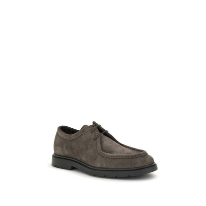 Chaussures Oxford et derbies en cuir marron Kiton