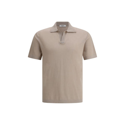 Polo en coton beige Cruna