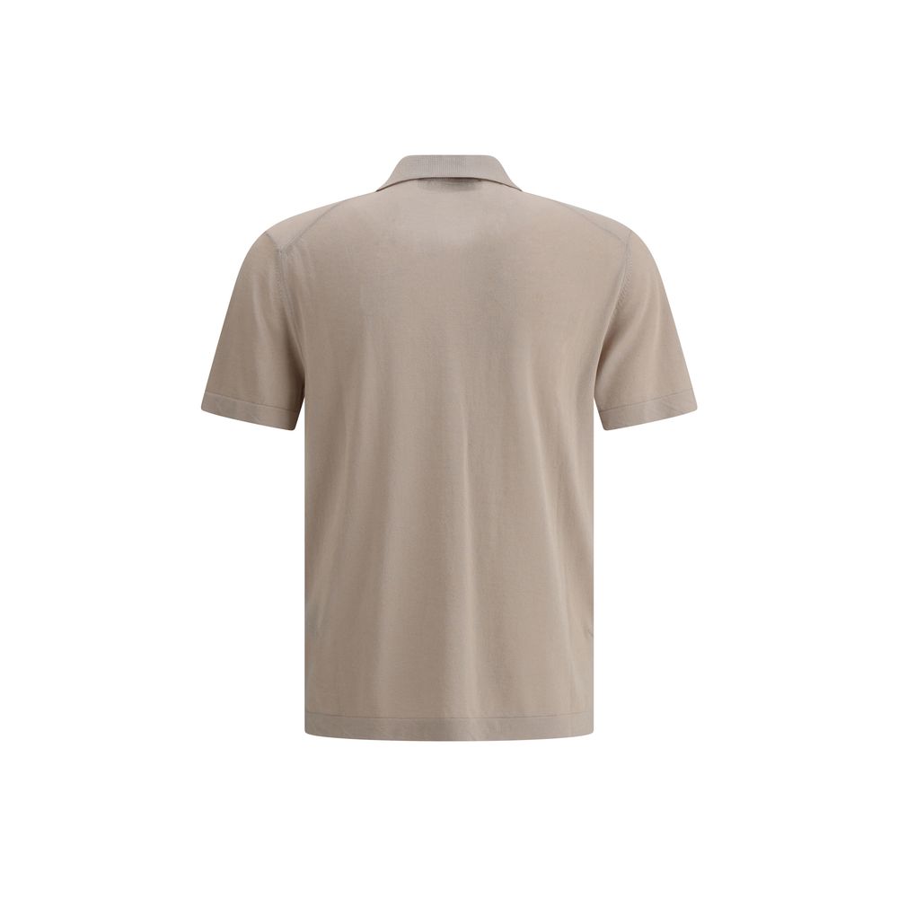 Polo en coton beige Cruna