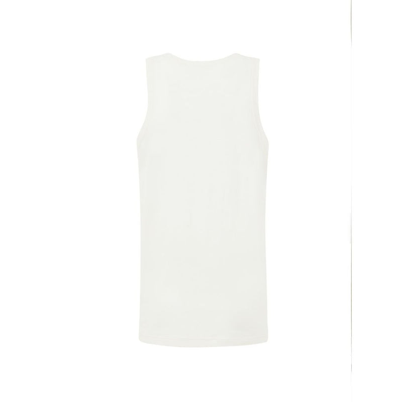 Veste sans manches en coton blanc Jil Sander
