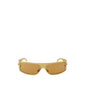 Lunettes de soleil Bottega Veneta en métal doré