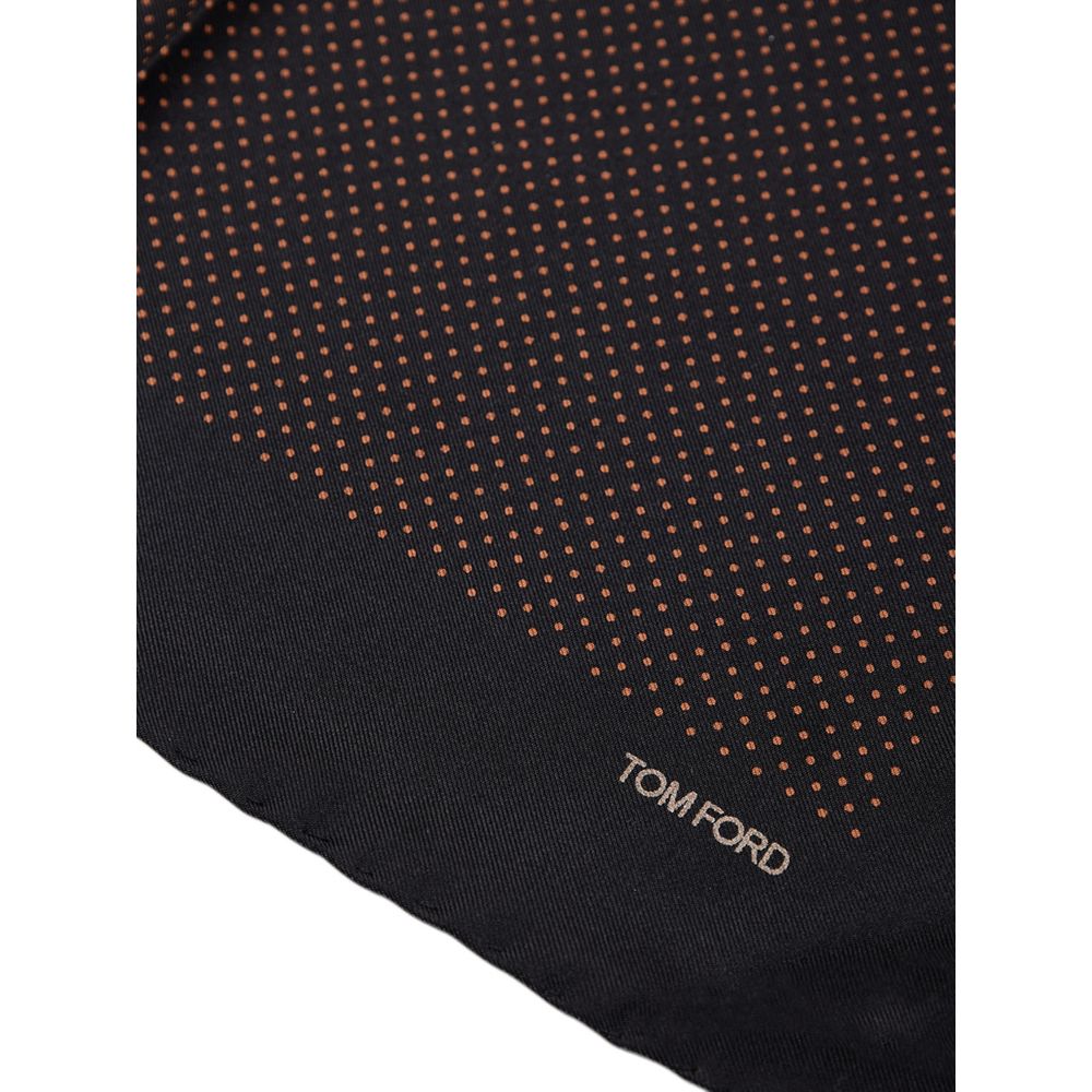 Tom Ford Black Silk Clutch Bag