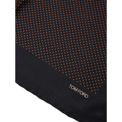 Tom Ford Black Silk Clutch Bag