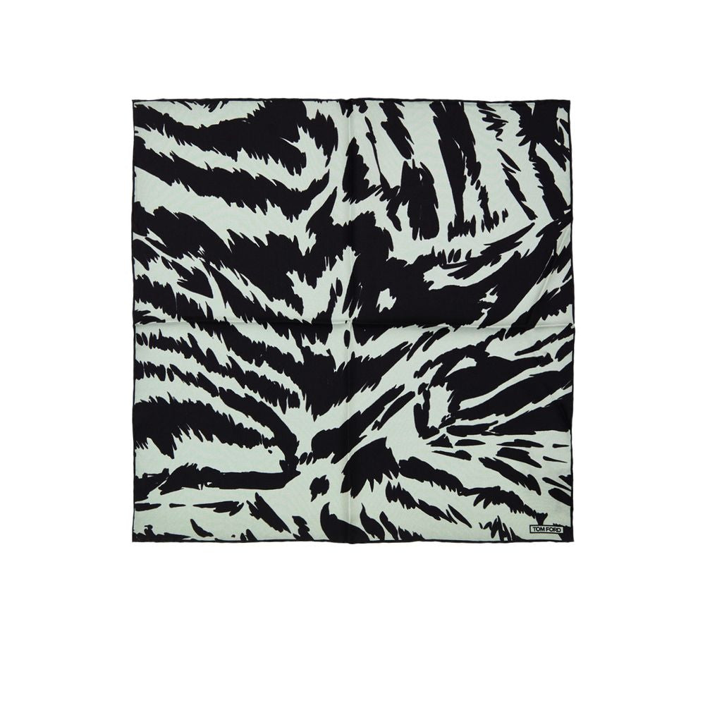 Pochette en soie grise Tom Ford