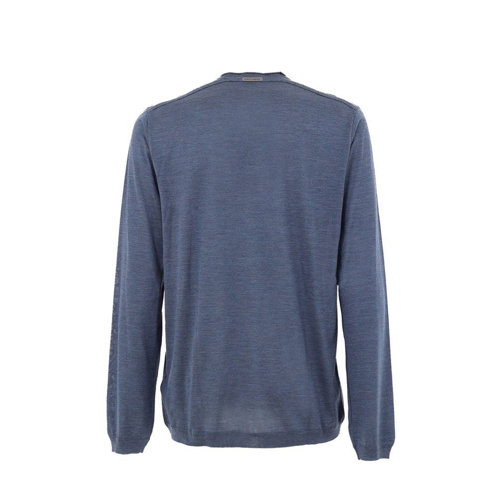 Sweat-shirt en soie bleue Dolce &amp; Gabbana