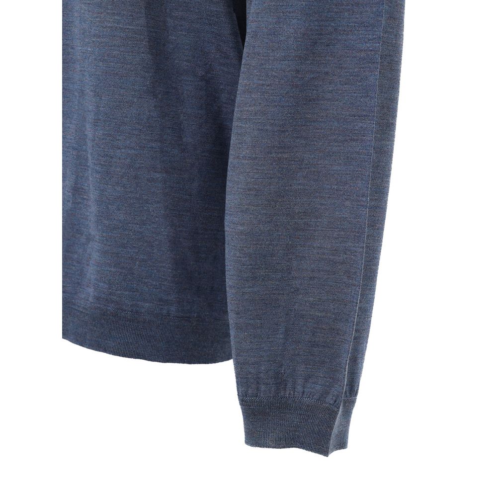 Sweat-shirt en soie bleue Dolce &amp; Gabbana