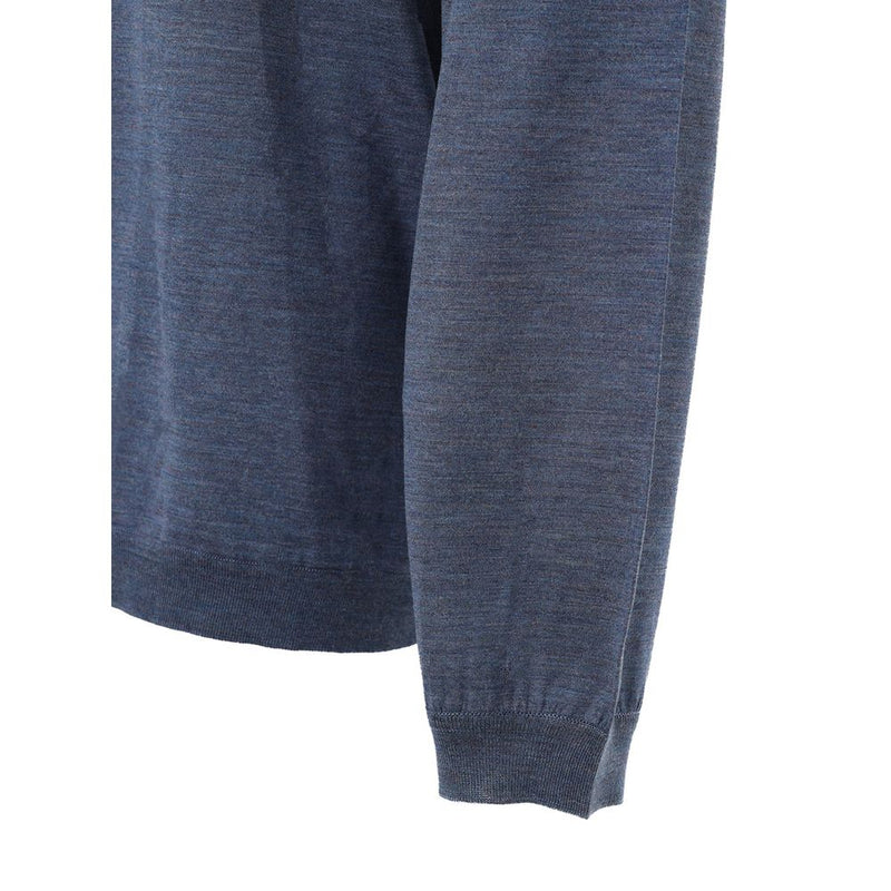 Sweat-shirt en soie bleue Dolce &amp; Gabbana
