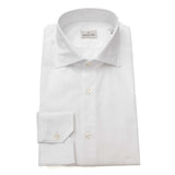 Bagutta White Cotton Top for Men