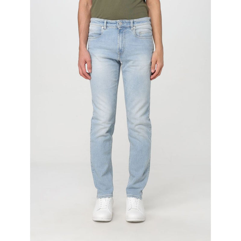 Siviglia Blue Denim Slim Fit Jeans for Men