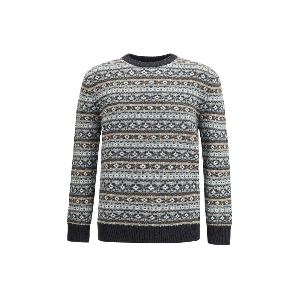 Sweat-shirt en laine multicolore Brooksfield