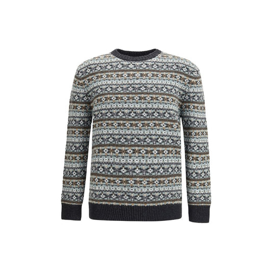 Sweat-shirt en laine multicolore Brooksfield