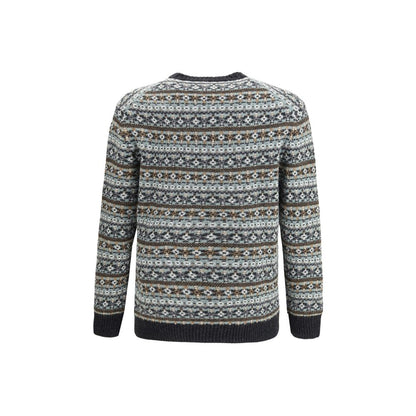 Sweat-shirt en laine multicolore Brooksfield