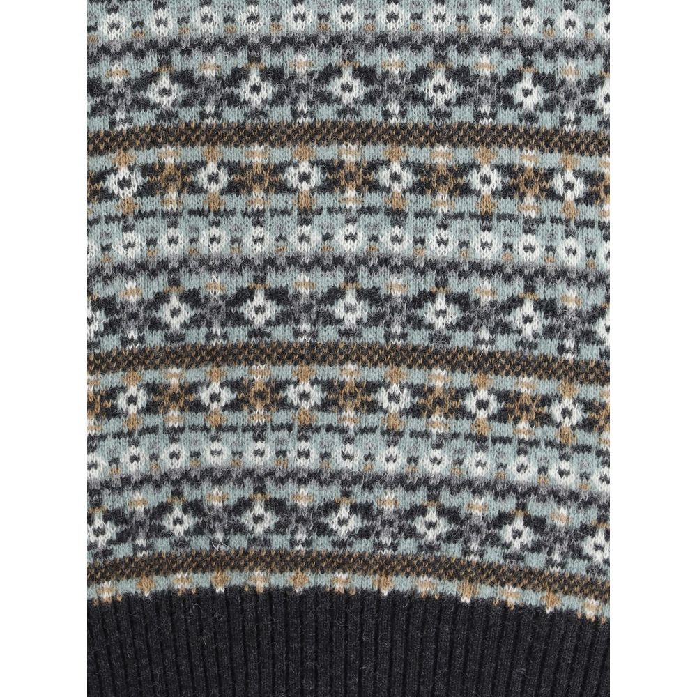 Sweat-shirt en laine multicolore Brooksfield