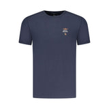 Aeronautica Militare T-Shirt en Coton Bleu pour Hommes