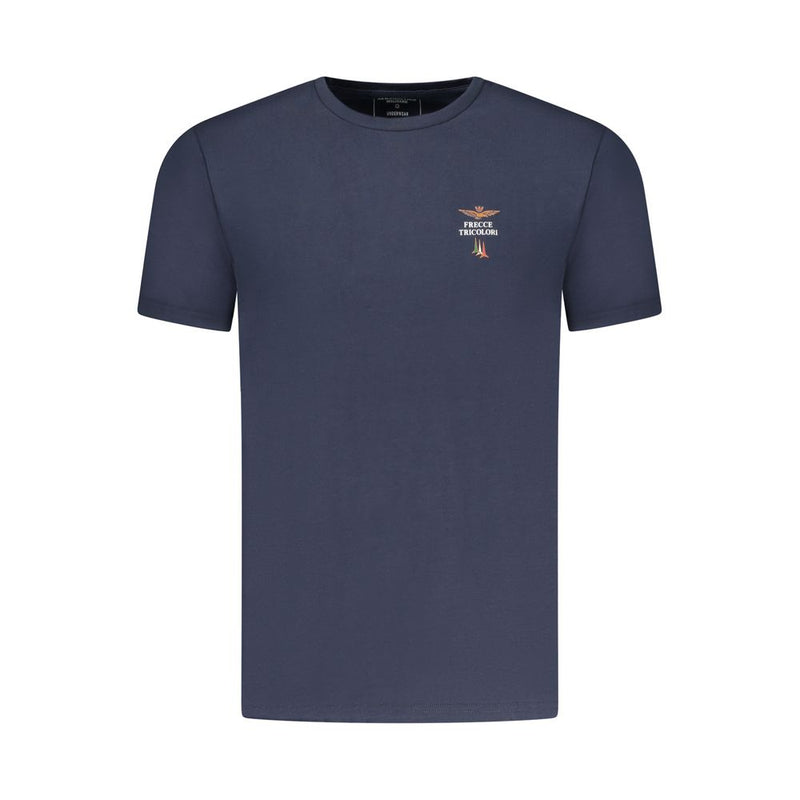 Aeronautica Militare T-shirt en Coton Bleu pour Homme