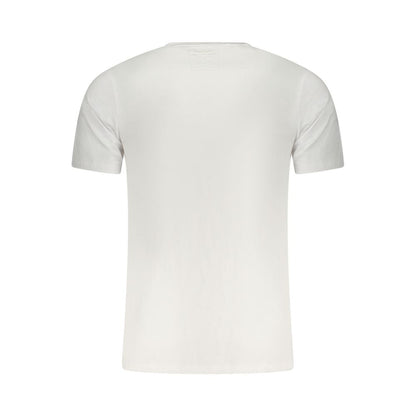 T-shirt en Coton Blanc pour Hommes Aeronautica Militare