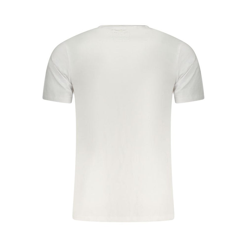 T-shirt en Coton Blanc pour Hommes Aeronautica Militare