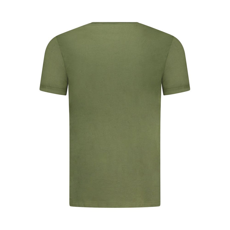 T-shirt Homme Coton Vert Aeronautica Militare