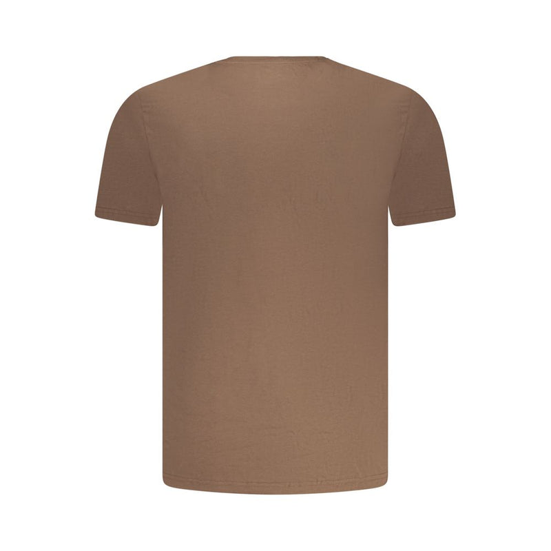 Aeronautica Militare Bruine Katoenen Heren T-Shirt