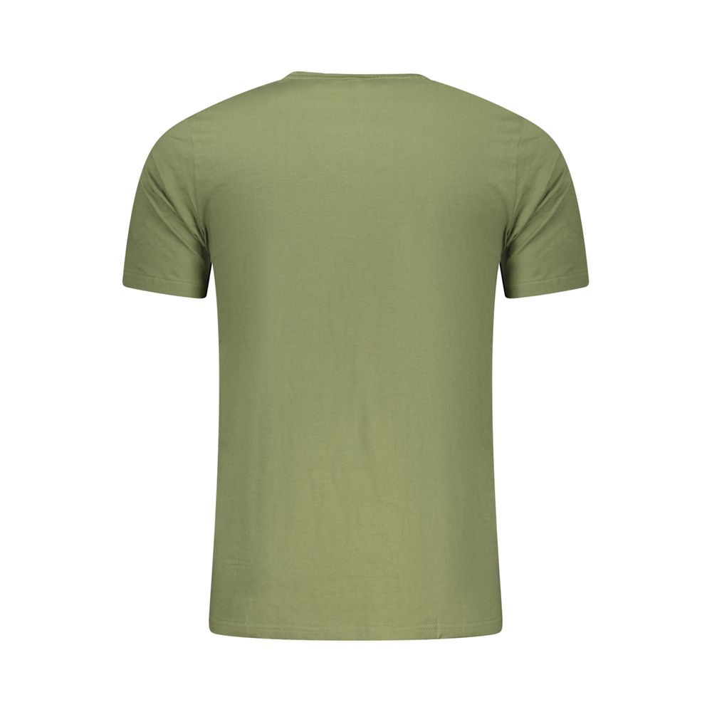 T-Shirt Vert en Coton pour Homme Aeronautica Militare