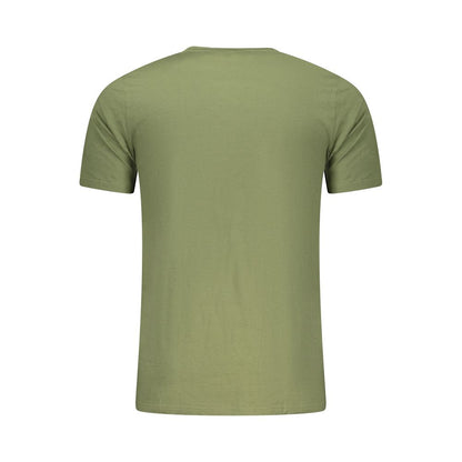 T-Shirt Vert en Coton pour Homme Aeronautica Militare