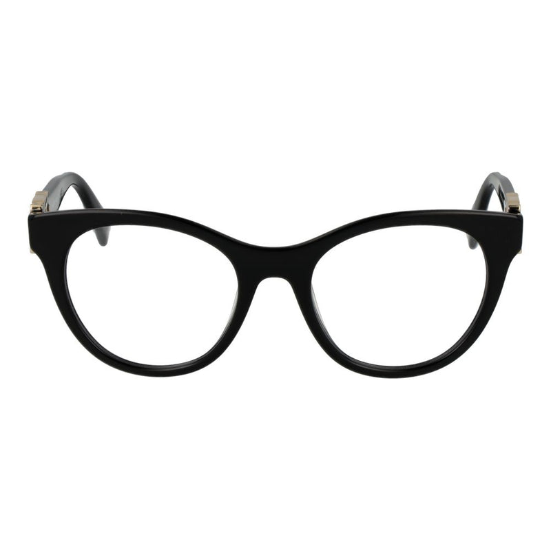 Tod's Black Acetate Glasses for Women - Elegant Round Frames