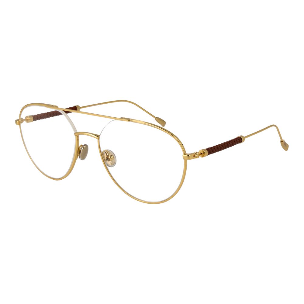 Lunettes Aviateur en Métal Doré Tod's