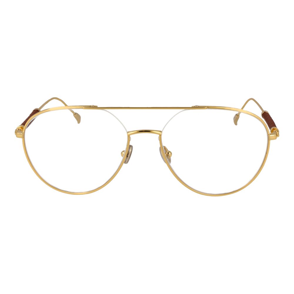 Lunettes Aviateur en Métal Doré Tod's