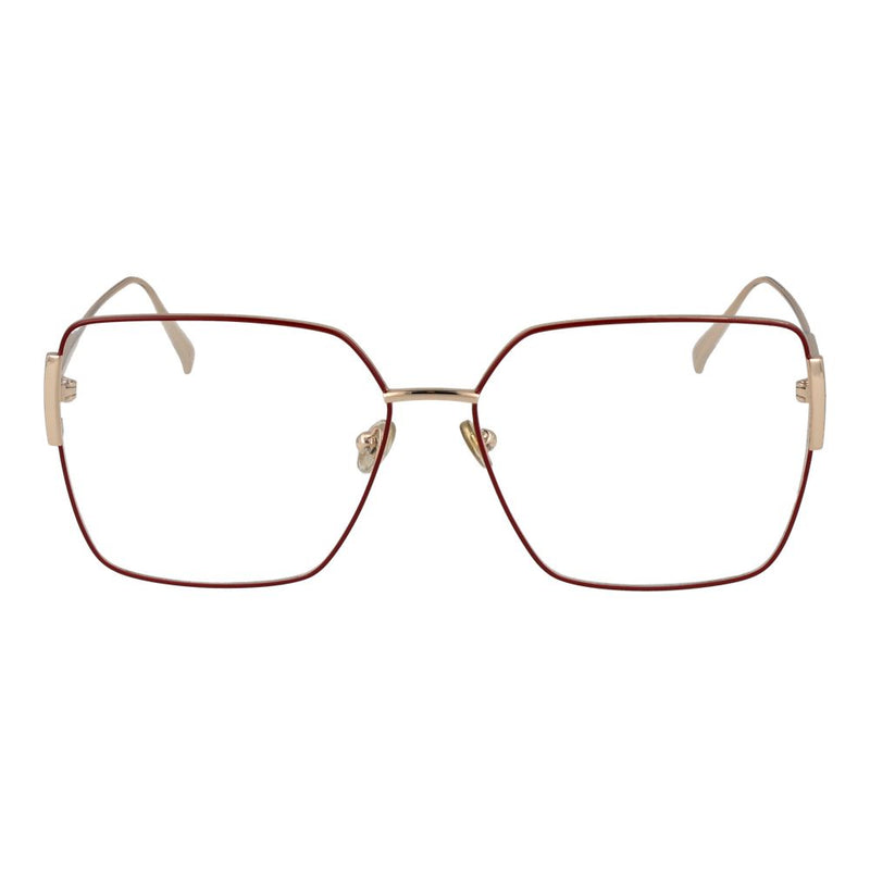 Tod's Lunettes en Métal Rouge (Montures) pour Femmes - Audacieuses et Personnalisables