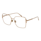 Tod's Gold Metal Glasses (Frames) - Sophisticated Square Design
