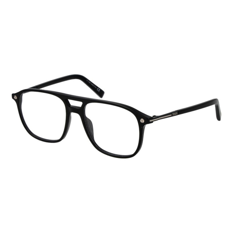 Tod's Black Acetate Aviator Glasses for Men - Stylish & Durable